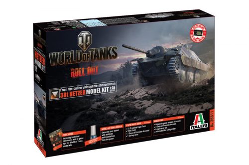 Italeri - World Of Tanks - Jagdpanzer 38(T) Hetzer (36511)