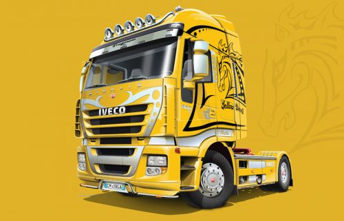 Italeri - Iveco Stralis 1/24 Showtruck