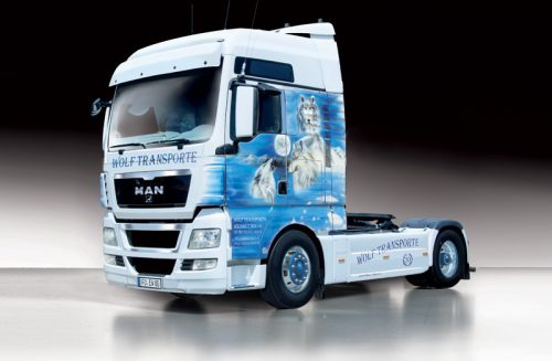 Italeri - Man Tgx Xxl Wolf Transporte, (3921S)