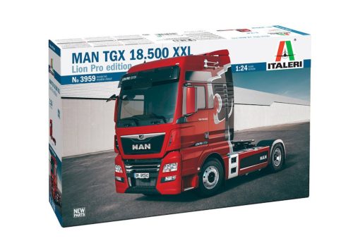 Italeri - 1:24 MAN TGX 18.500 XXL Lion Pro Edition