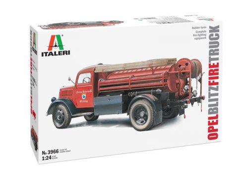 Italeri - 1:24 German Opel Blitz Fire Truck