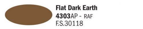 Italeri - Flat Dark Earth - Acrylic Paint (20 ml)