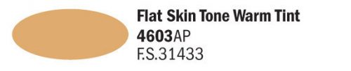 Italeri - Flat Skin Tone Warm Tint - Acrylic Paint (20 ml)