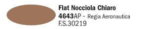 Italeri - Flat Nocciola Chiaro - Acrylic Paint (20 Ml)