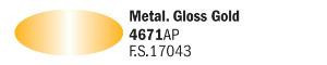 Italeri - Metal Gloss Gold - Acrylic Paint (20 ml)