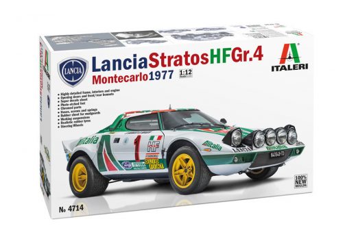 Italeri - 1:12 Lancia Stratos HF Gr.4 Monte Carlo 1977