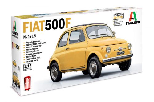 Italeri - 1:35 Fiat 500 F Upgraded Edition