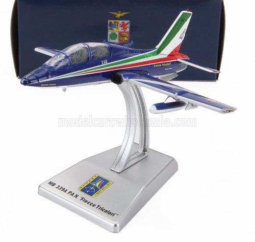 Italeri - AERMACCHI MB339A LIVREA 2023 N 4 FRECCE TRICOLORI - 313th GRUPPO ADDESTRAMENTO ACROBATICO ITALY BLUE WHITE