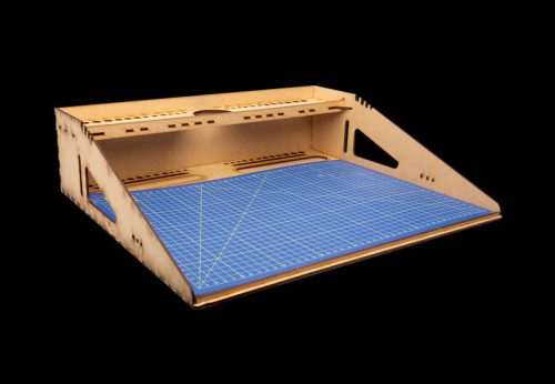 Italeri - Workstation for modelling (MDF, 46cm x 39cm x12cm)