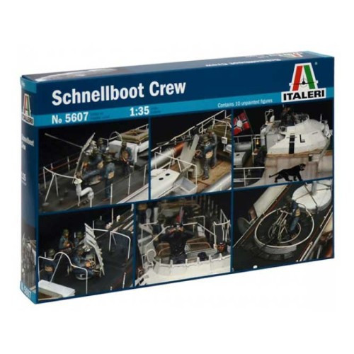 Italeri - Schnellboot Crew - 1 Figures