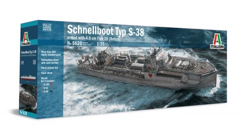 Italeri - Typ S-38 Schnellboot With Bofors