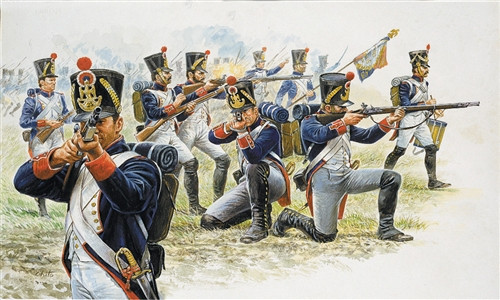 Italeri - FRENCH LINE INFANTRY 1815