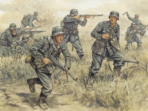 Italeri - German Infantry - 50 Figures