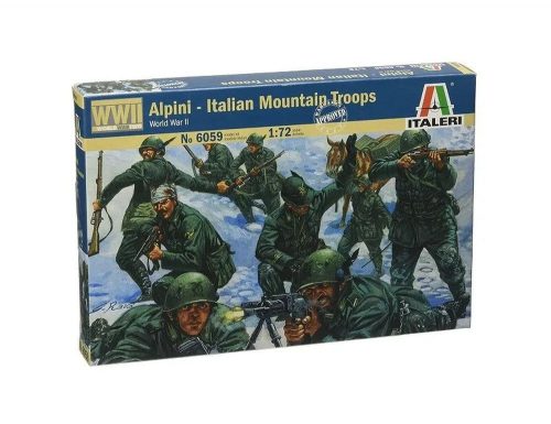 Italeri - 1:72 Italian Mountain Troops Alpini WW2