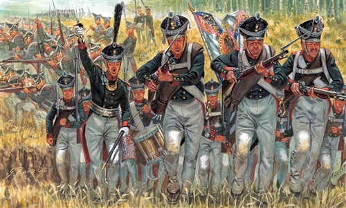 Italeri - Napoleonic Wars: Russian Infantry