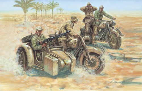 Italeri - Wwii - German Motorcycles