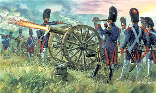 Italeri - NAPOLEONIC WARS FRENCH IMPERIAL GUARD ARTILLERY