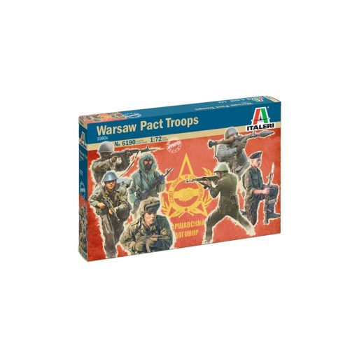 Italeri - 1980S Warsaw Pact Troops - 48 Figures