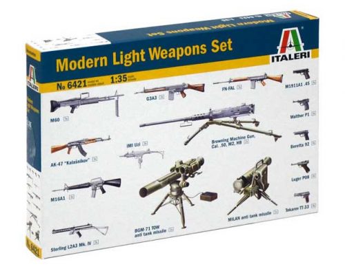 Italeri - 1:35 MODERN LIGHT WEAPON SET