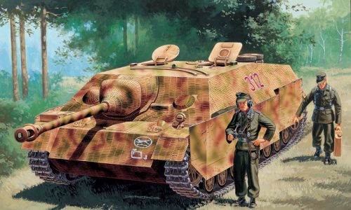 Italeri - Military Vehicles - Sd.Kfz.162 Jagdpanzer Iv Ausf.F L/48 Late