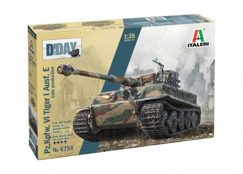 Italeri - 1:35 Pz.Kpfw. VI Tiger I Ausf. E late production