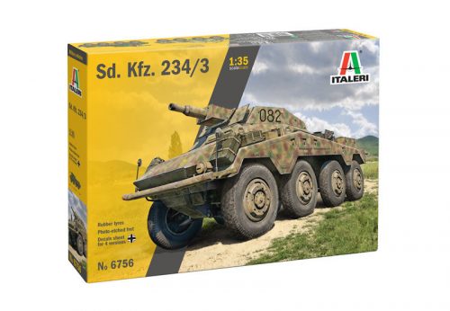 Italeri - 1:35 German armored car Sd.Kfz. 234/3