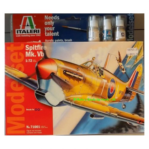 Italeri - Spitfire Mk. Vb., Modell Szett (71001)