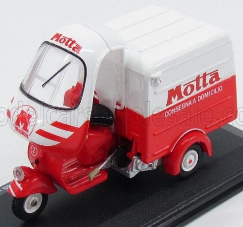 Italeri - PIAGGIO APE B150 VAN FURGONE PUBBLICITARIO CONSEGNA A DOMICILIO MOTTA 1954 WHITE RED