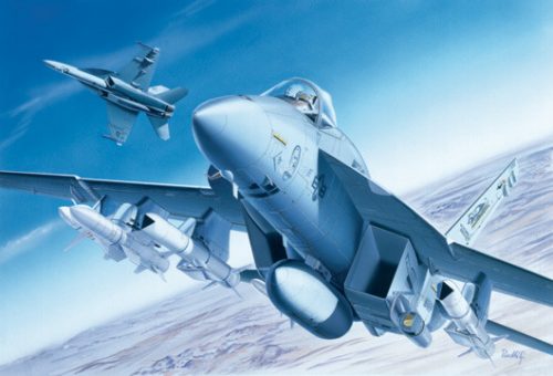 Italeri - F/A-18E  SUPER HORNET Aircrafdt