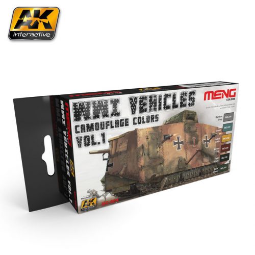 AK Interactive - Wwi Vehicles Camouflage Colors Vol.1