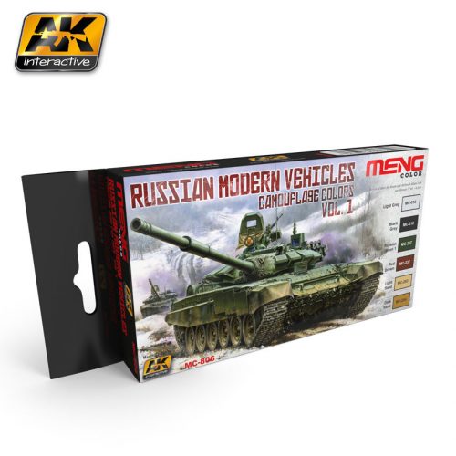 AK Interactive - Russian Modern Vehicles Camouflage Colors Vol.1