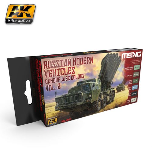 AK Interactive - Russian Modern Vehicles Camouflage Colors Vlo.2