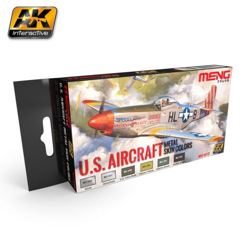 AK Interactive - U.S. Aircraft Metal Skin Colors