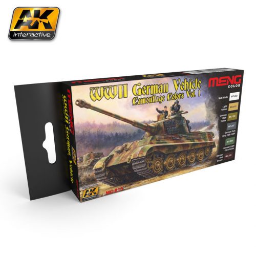 AK Interactive - WWII German Vehicle Camouflage Colors Vol.1