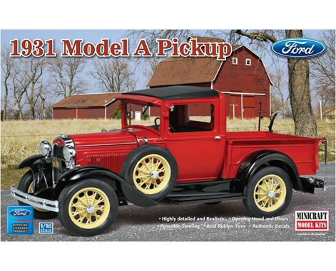 Minicraft - Vintage Model A Ford Pick-Up