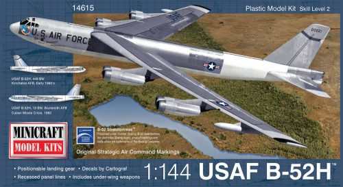 Minicraft - 1/144 B-52 H Superfortress SAC with 2 marking options