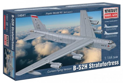 Minicraft - 1/144 B-52 H USAF (Current Flying Version) with 2 marking options