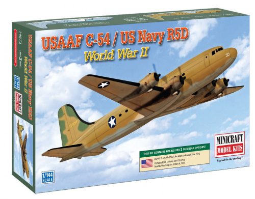 Minicraft - WW2 C-54 USAAF & USN w/2 options