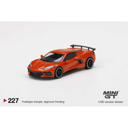 Minigt - 1:64 Chevrolet Corvette Stingray, Orange - Mini Gt