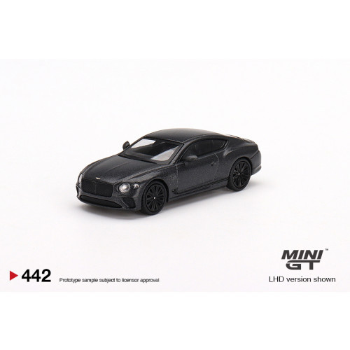 Minigt - 1:64 Bentley Continental Gt Speed 2022, Anthracite Satin - Mini Gt