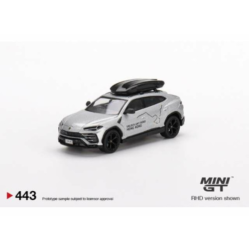 Minigt - 1:64 Lamborghini Urus, Unlock Any Road Hong Kong, Hk Exclusive - Mini Gt