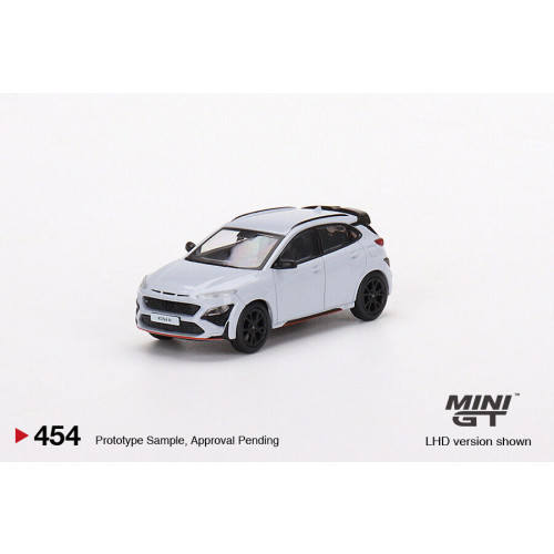 Minigt - 1:64 Hyundai Kona N Performance, Sonic Blue - Mini Gt