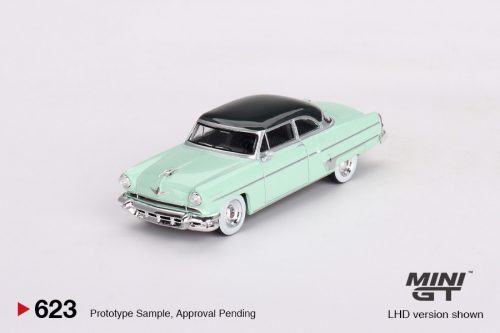 Minigt - 1:64 Lincoln Capri Parklane Green/Bloomfield Green 1954 (LHD) - MINI GT