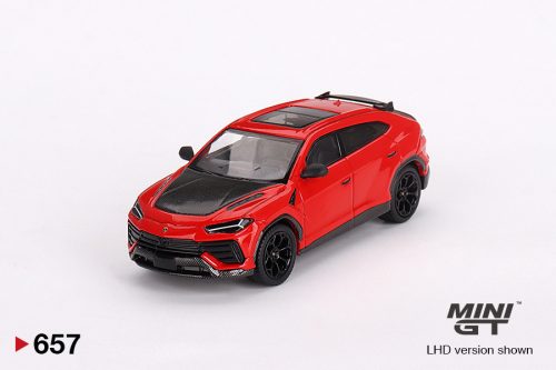 Minigt - 1:64 Lamborghini Urus Performante, Rosso Mars (LHD) - MINI GT