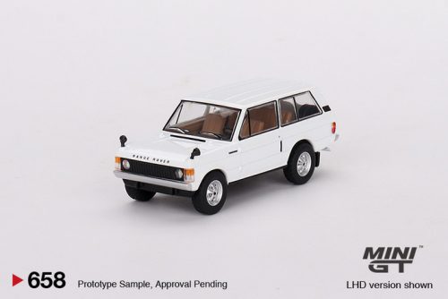 Minigt - 1:64 Land Rover Range Rover Davos White 1971 - MINI GT 