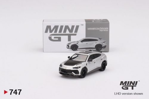 Minigt - 1:64 Lamborghini Urus Performante Grigio Nimbus Grey 2024 (LHD) - MINI GT