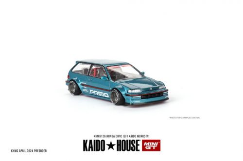 Minigt - 1:64 Honda Civic (EF) Kaido Works V1 1987 - MINI GT