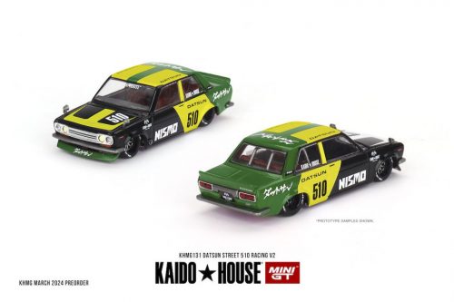 Minigt - 1:64 Datsun Street 510 Racing V2 1969 - MINI GT