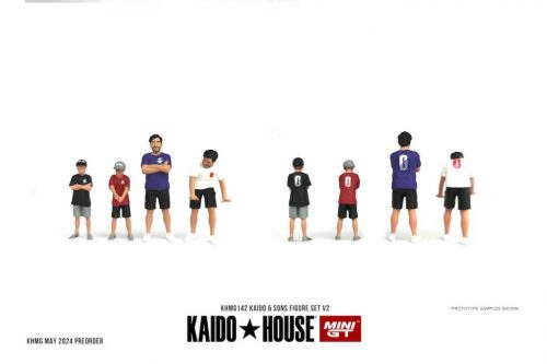 Minigt - 1:64 Figure Set: Kaido and Sons V2 – MINI GT