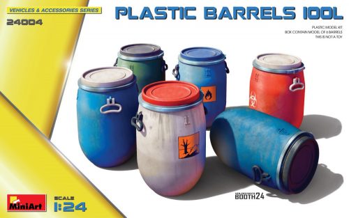 Miniart - Plastic Barrels 100L